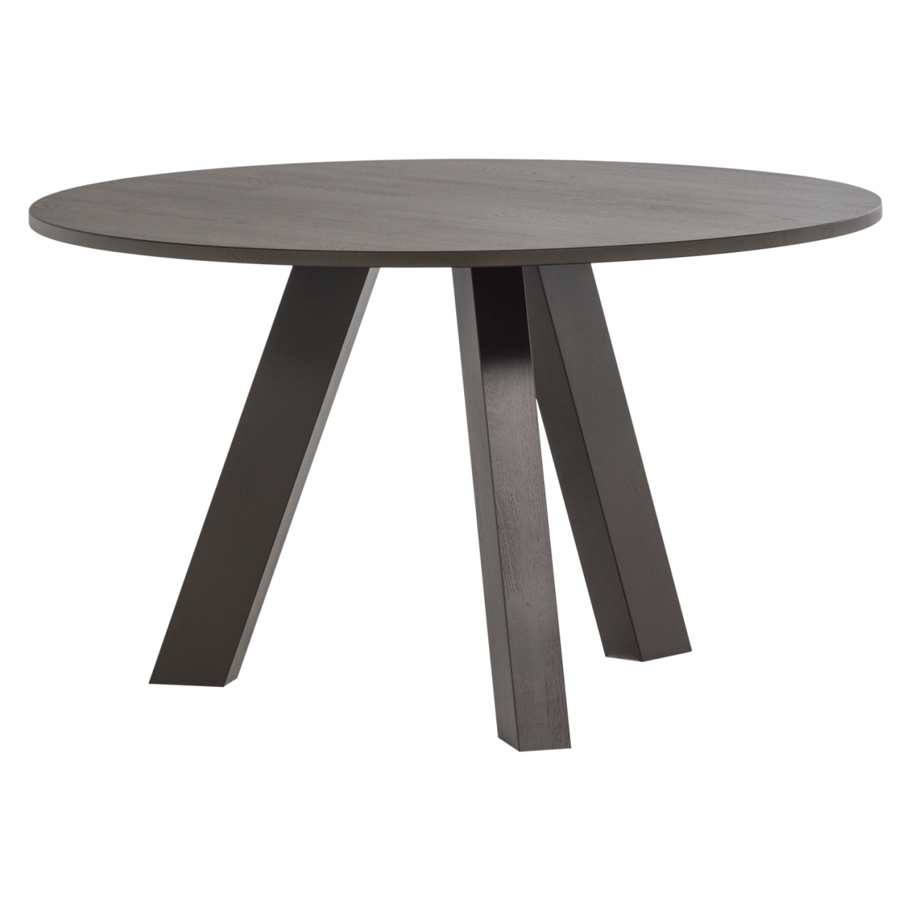 masa dining rotunda Masa dining maro din lemn 129 cm Rhonda Woood