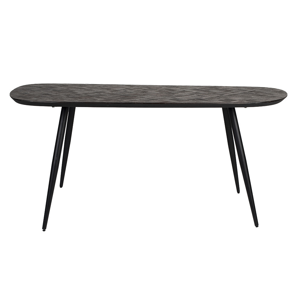Quiet Object Masa dining maro din lemn 95x180 cm Webster Quiet Object