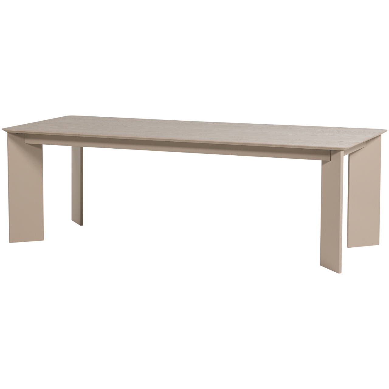 Kitchen & Dining Room Tables Masa dining pentru exterior gri inchis din lemn 99x239 cm Tablo Woood