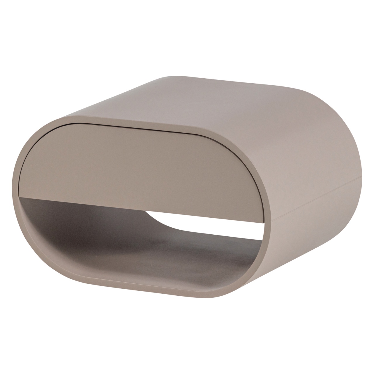Nightstands Noptiera pentru perete gri Momo Woood