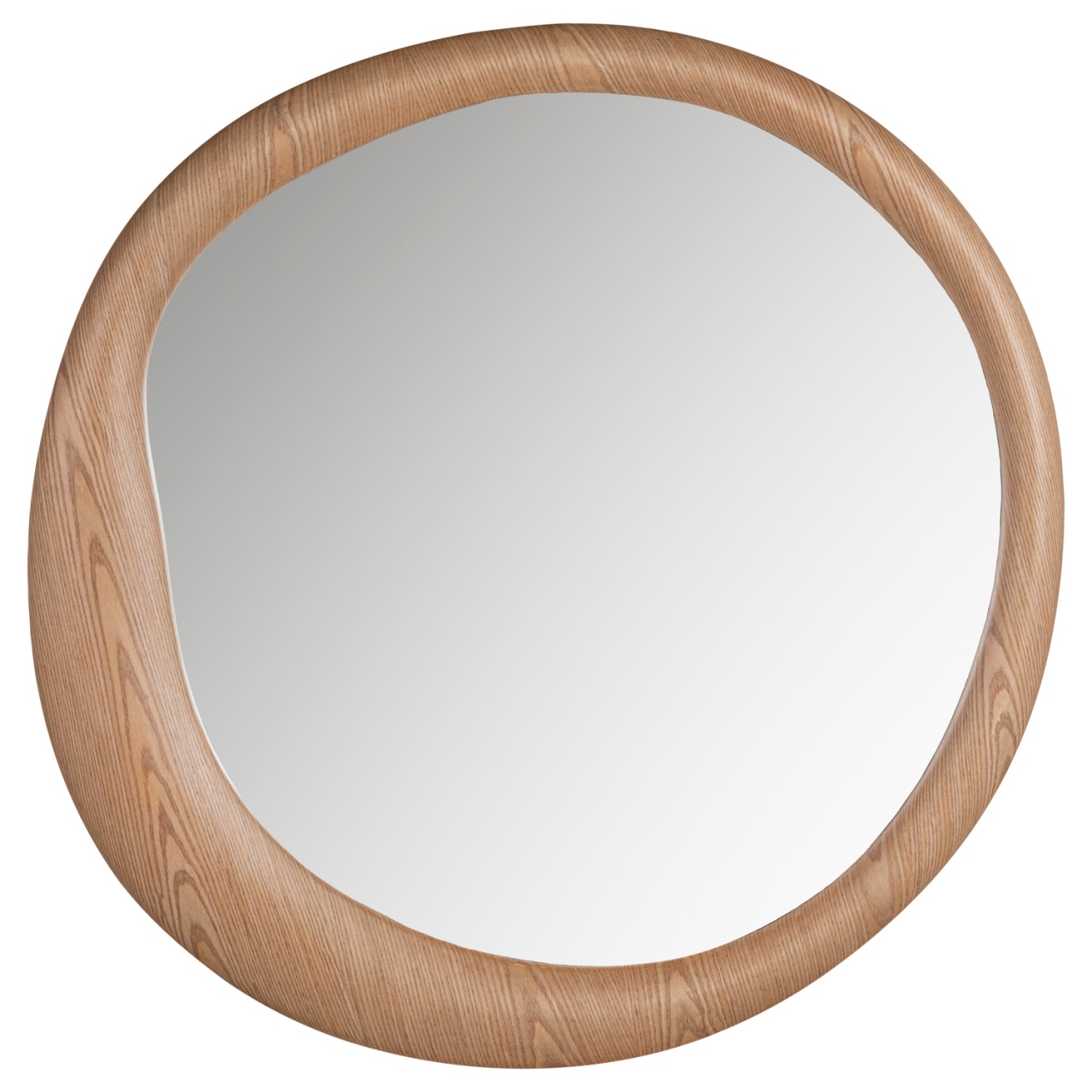 oglinda moderna hol Oglinda rotunda maro 100 cm Glivon Woood