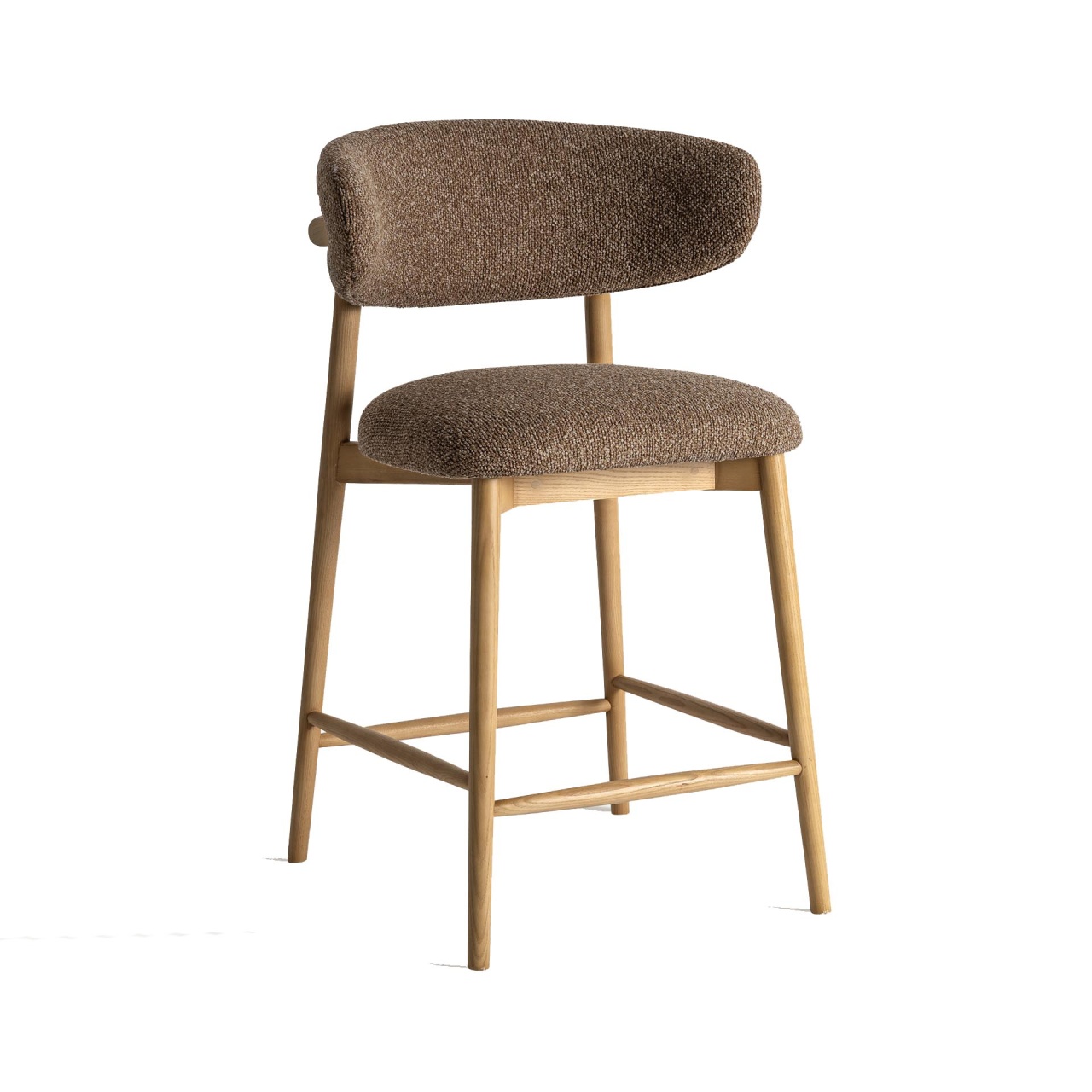 scaun bar albastru Scaun bar grej/maro din lemn Erlec Vical Home