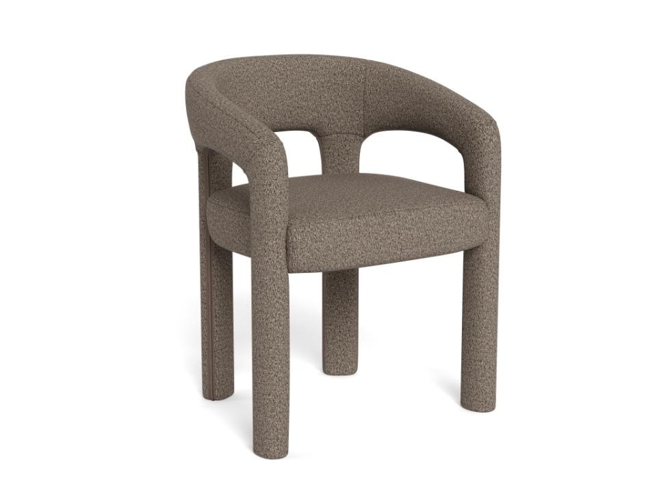 Quiet Object Scaun dining grej din textil Cole Quiet Object