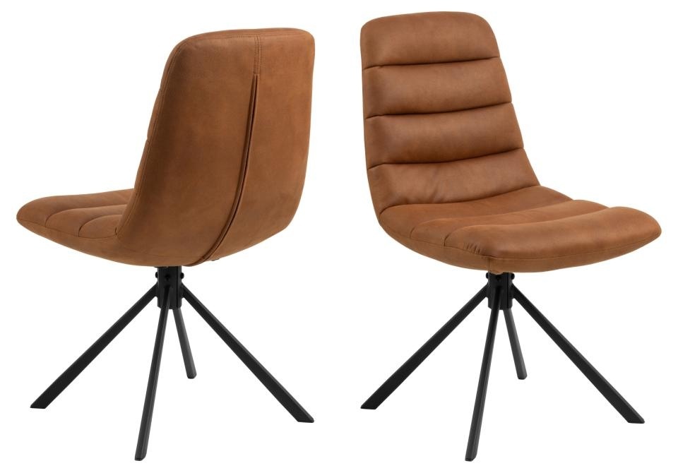 Chairs Scaun dining maro din piele ecologica Milford Actona Company