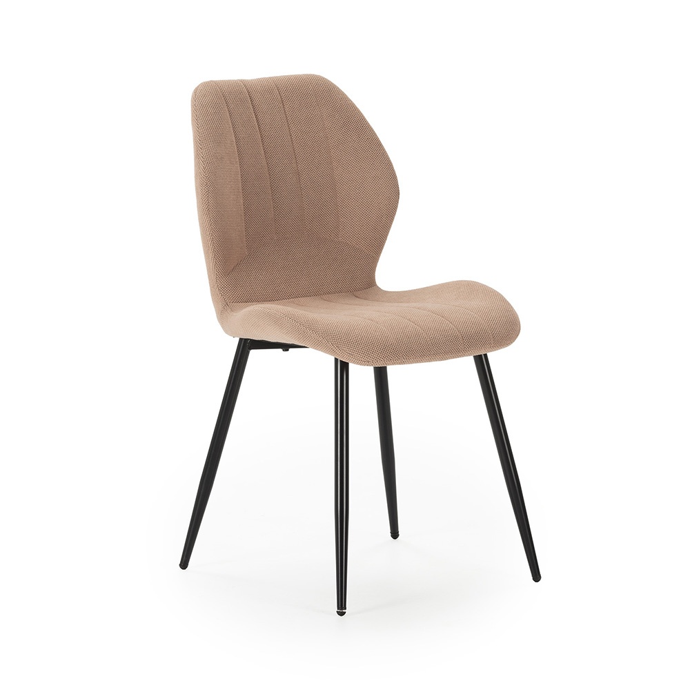 Quiet Object Scaun dining roz somon din textil Milu Quiet Object