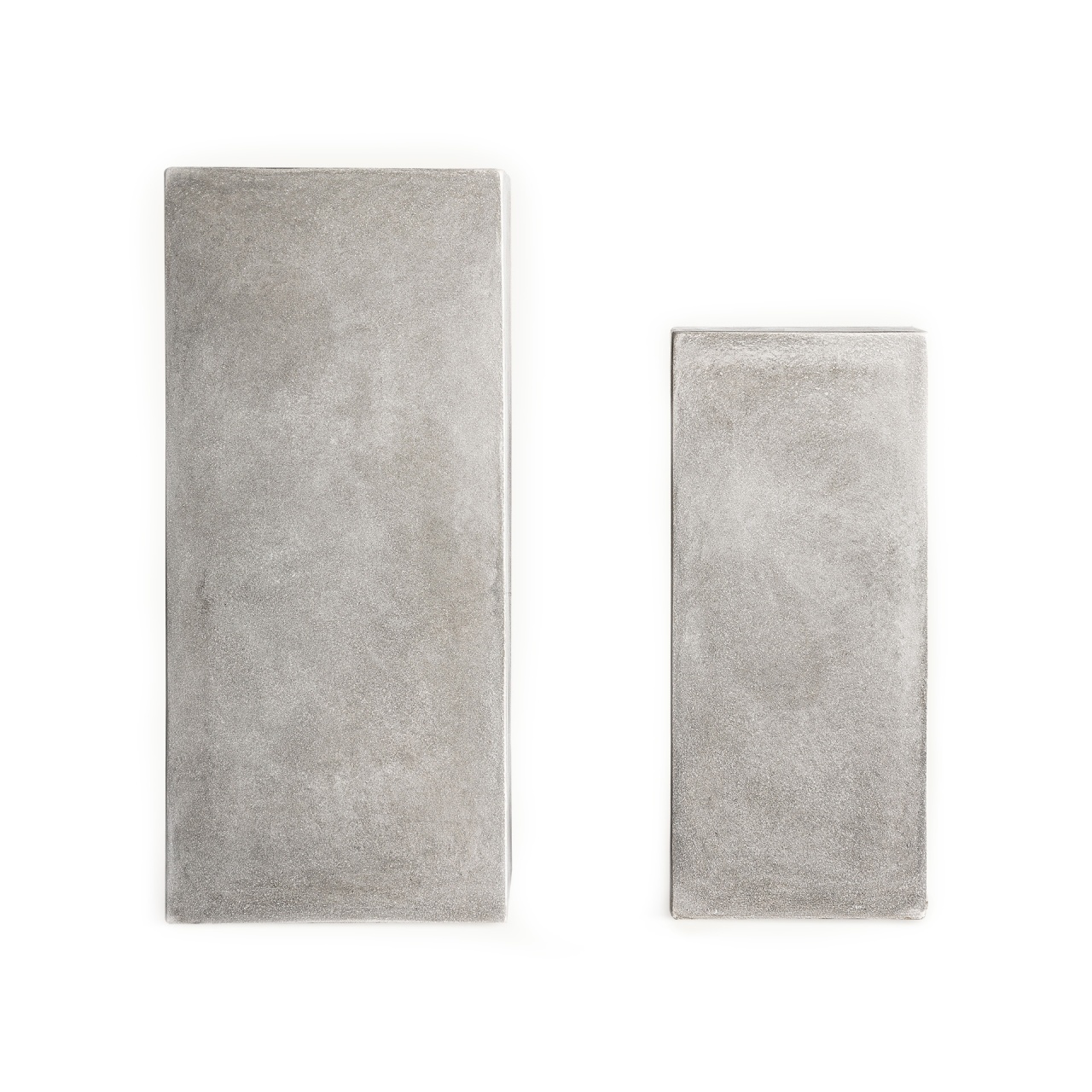 vaze Set 2 piedestale gri din ceramica Loris Vical Home