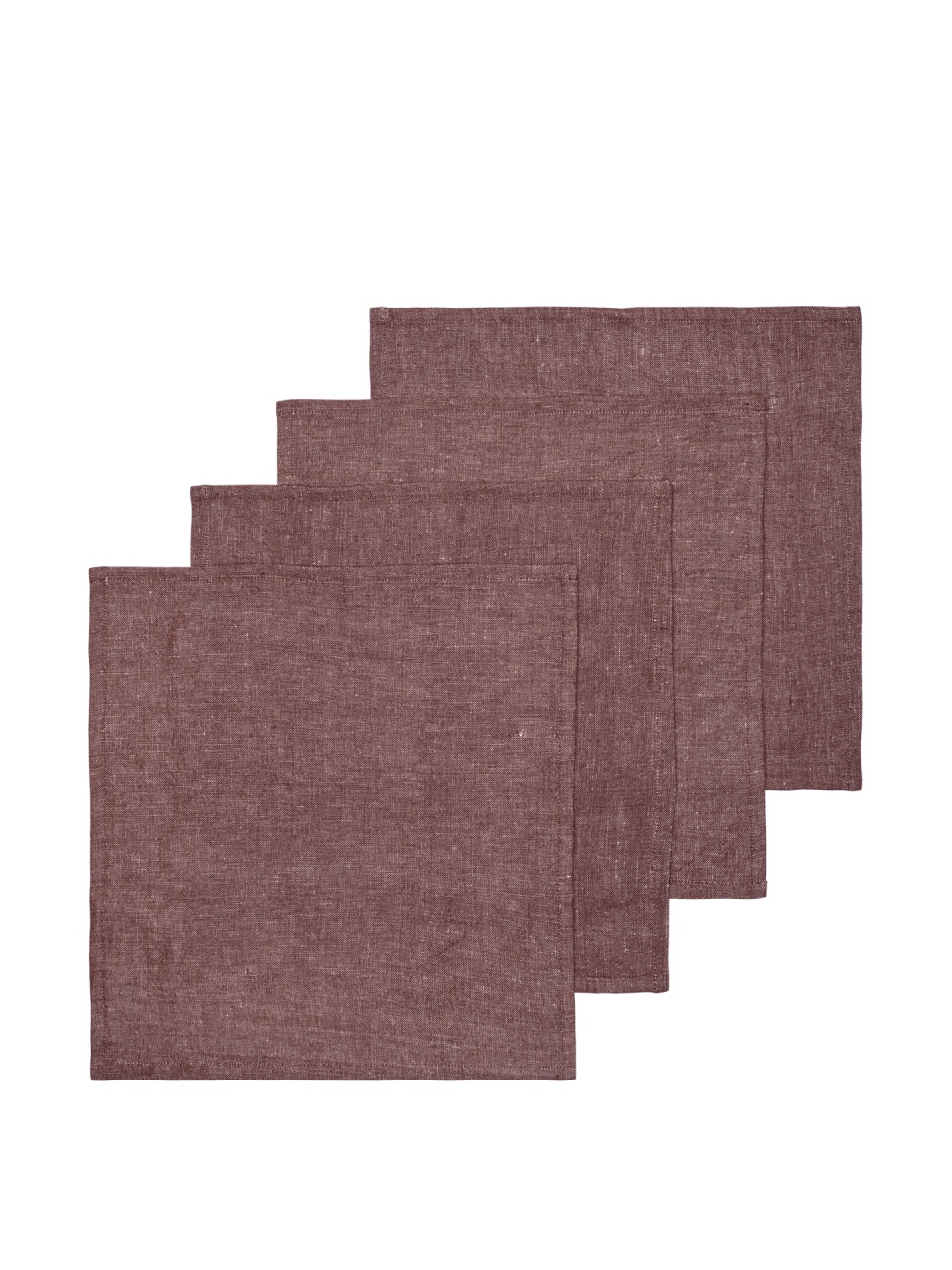 Set 4 servete maro din fibre naturale 35x45 cm Hale Ferm Living