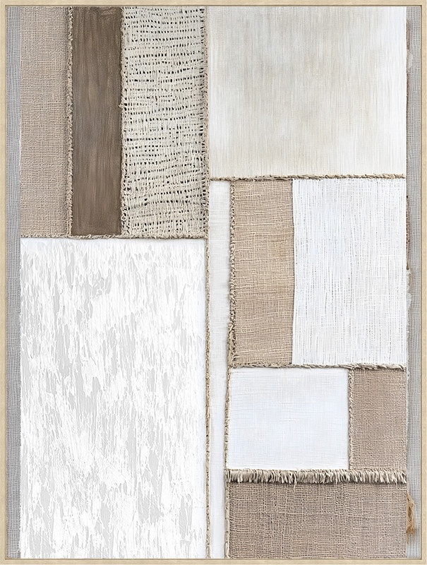 hol Tablou multicolor din canvas 60x80 cm Woven Panels 1Ter Halle