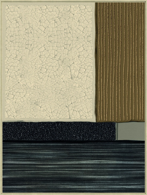 dormitor Tablou multicolor din canvas 60x80 cm Woven Patterns Ter Halle