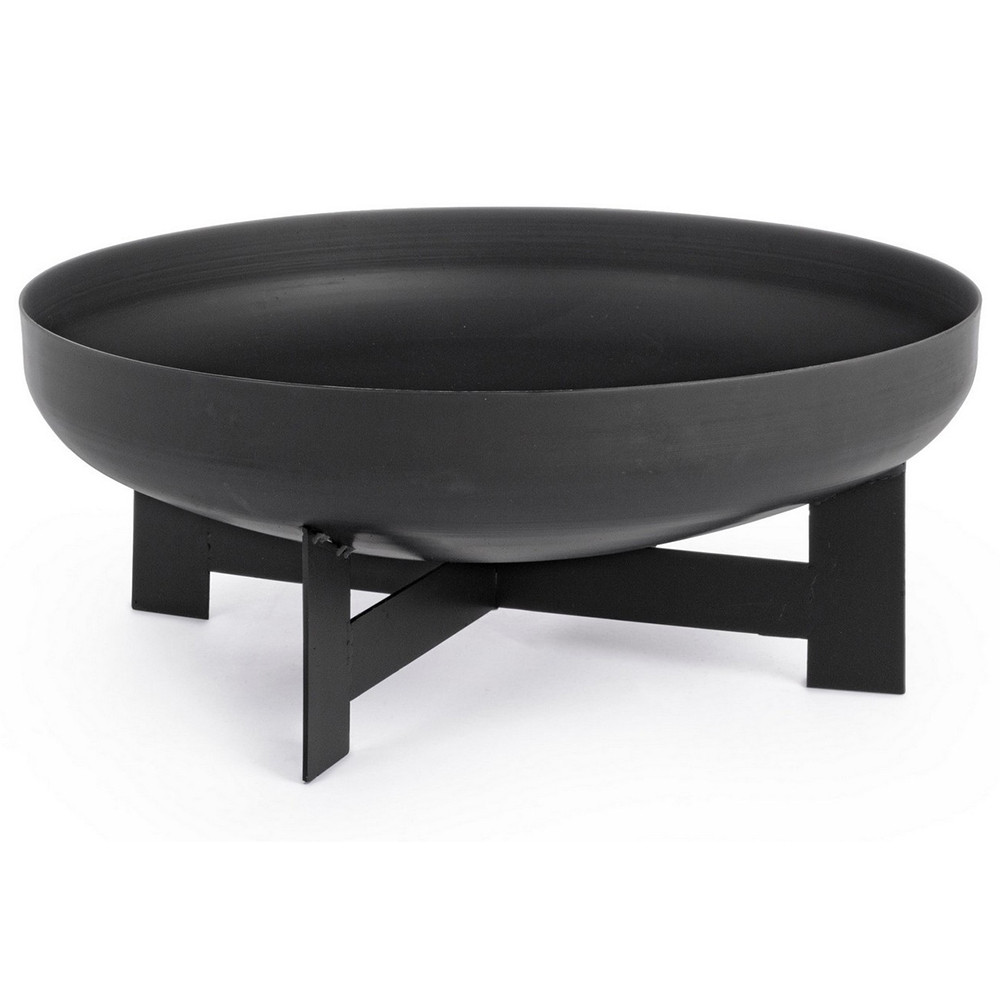 pavaje gradini Vatra foc neagra din metal Efesto S Bizzotto