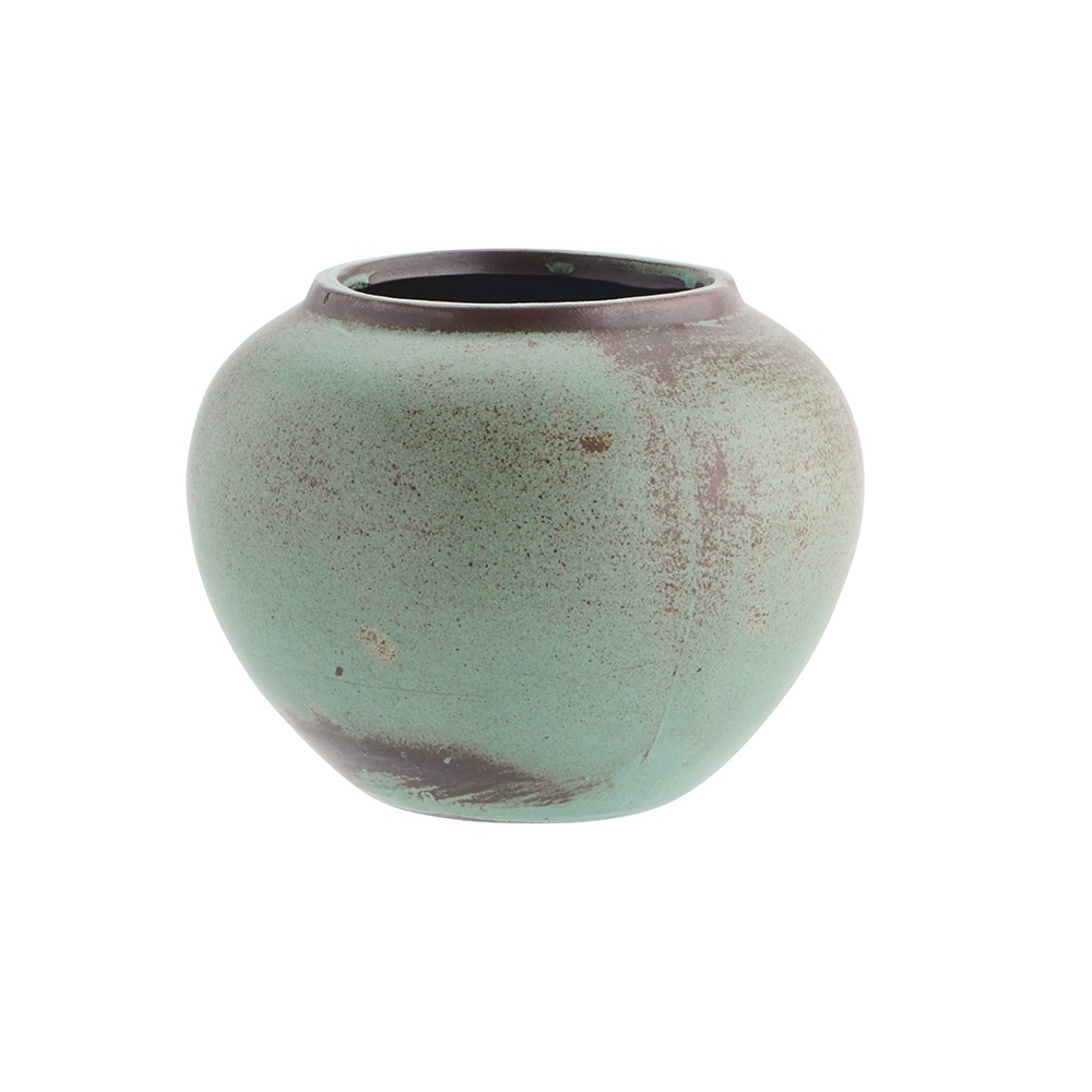 Vases Vaza albastra/maro din ceramica 11 cm Vibes Madam Stoltz