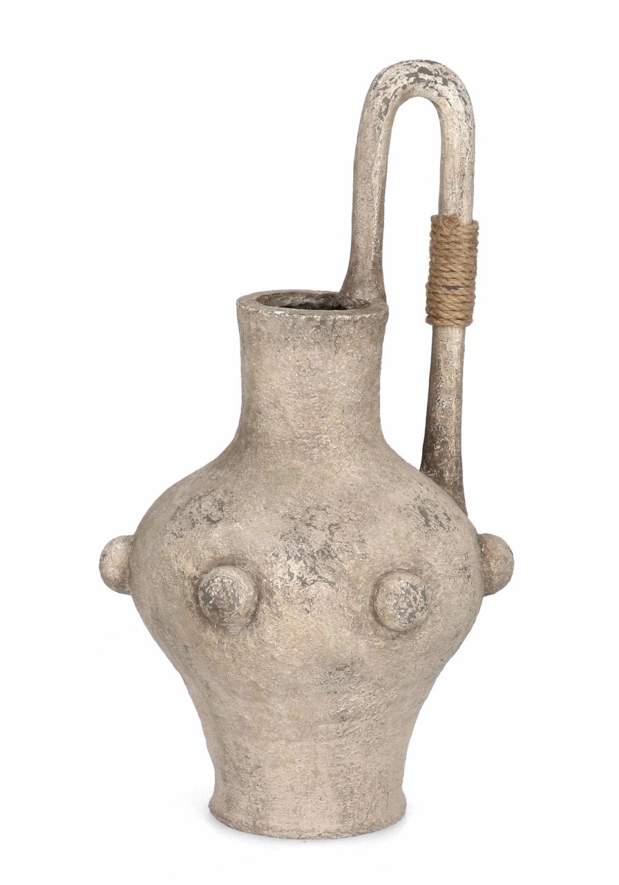 Vases Vaza bej din piatra 74 cm Cromite Bizzotto