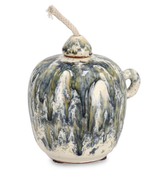 Pots & Planters Vaza decorativa multicolora din ceramica 12 cm Esma Bizzotto