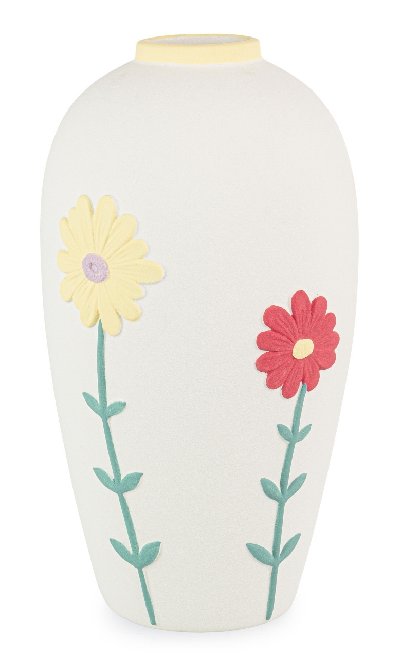 Vases Vaza multicolora din ceramica 27 cm Floryn High Bizzotto