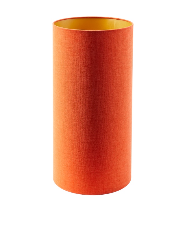 Abajur portocaliu din fibre sintetice Soft Canvas S Pols Potten