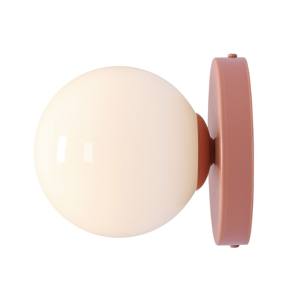 Quiet Object Aplica rosu corai/alba din metal Ball Quiet Object