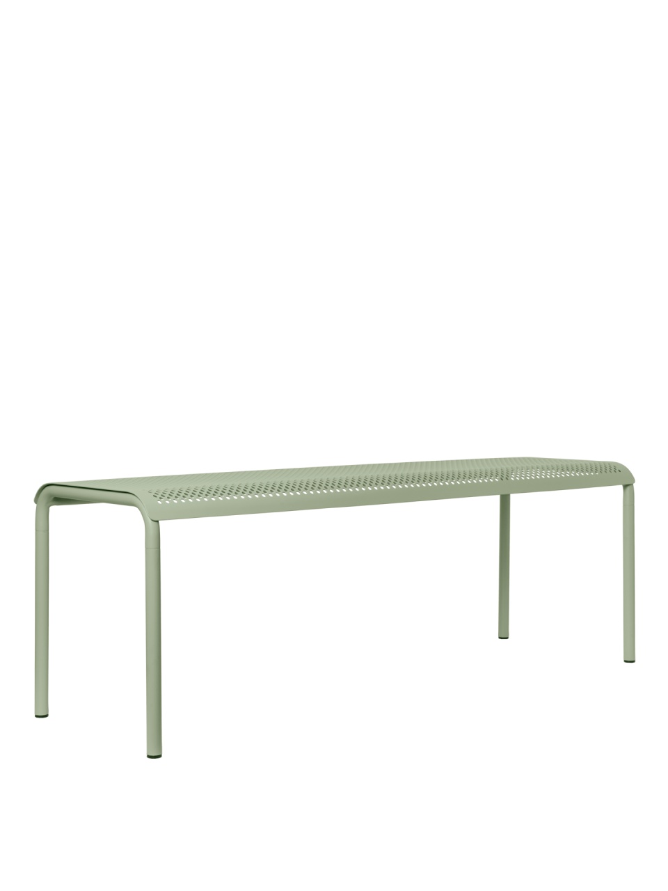 Outdoor Furniture Bancheta exterior verde ceai din metal 130 cm Dapple Ferm Living