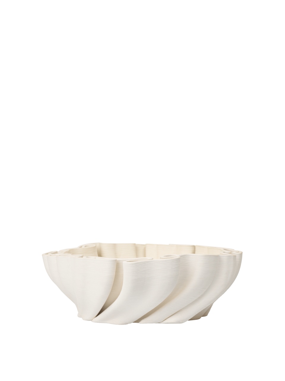 Dinnerware Bol decorativ alb antic din ceramica 34 cm Dedali Ferm Living