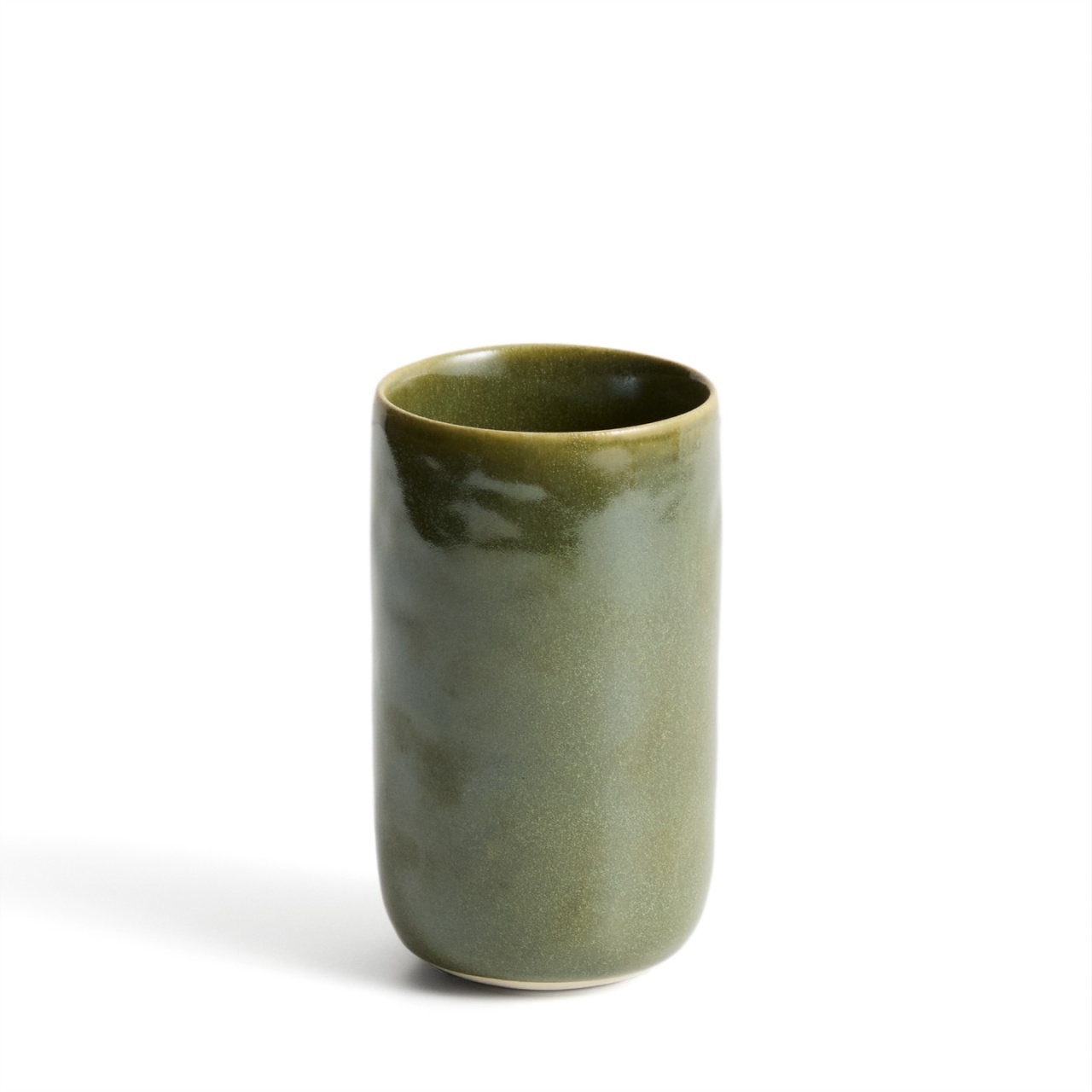 Drinkware Cana verde din ceramica 8x13 cm Uilo Kave Home