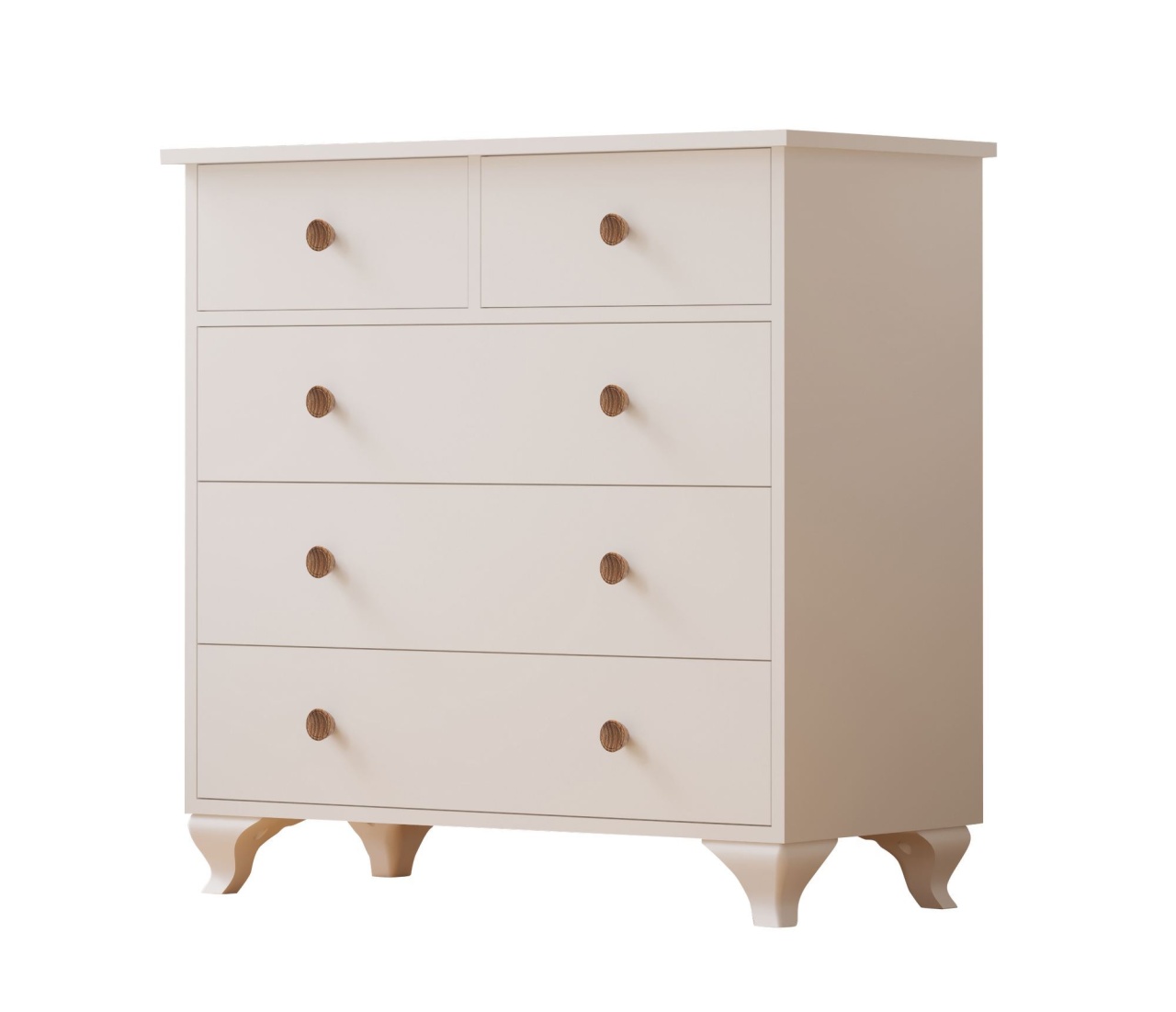 Dressers Comoda alba 90 cm Time The Home Collection