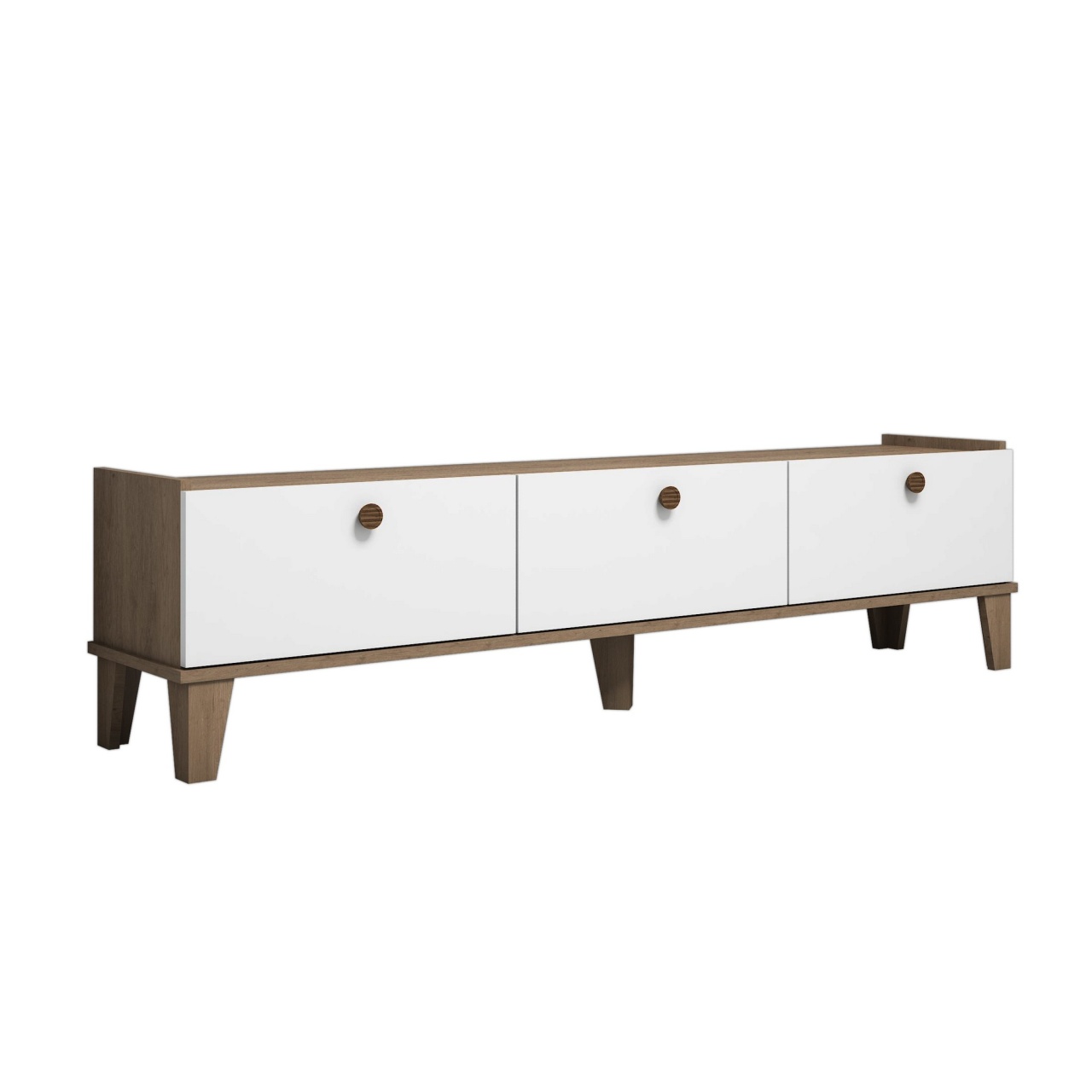 Entertainment Centers & TV Stands Comoda TV maro/alba 178 cm Sumer The Home Collection