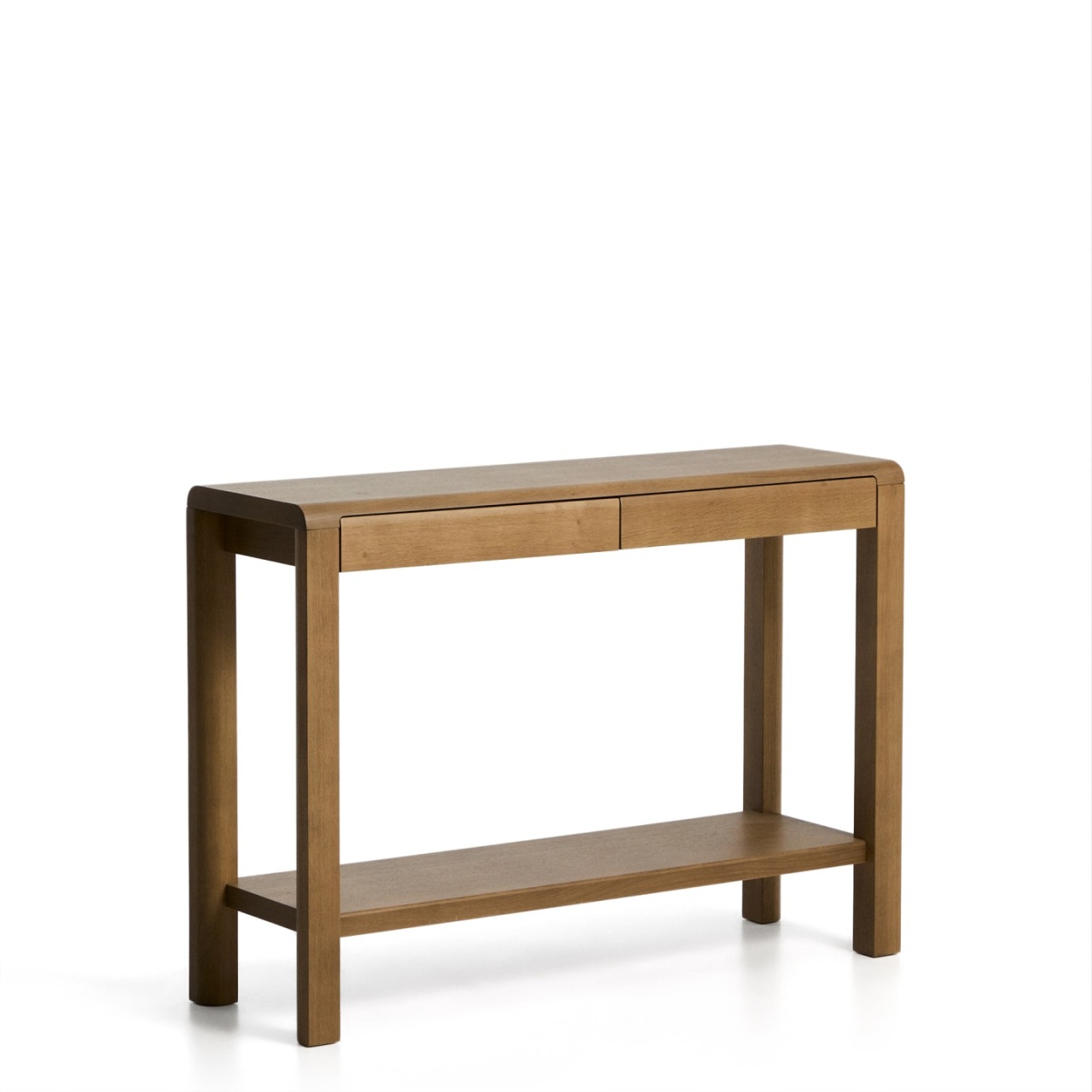 masurare impamantare Consola maro din lemn 112 cm Arelida Kave Home