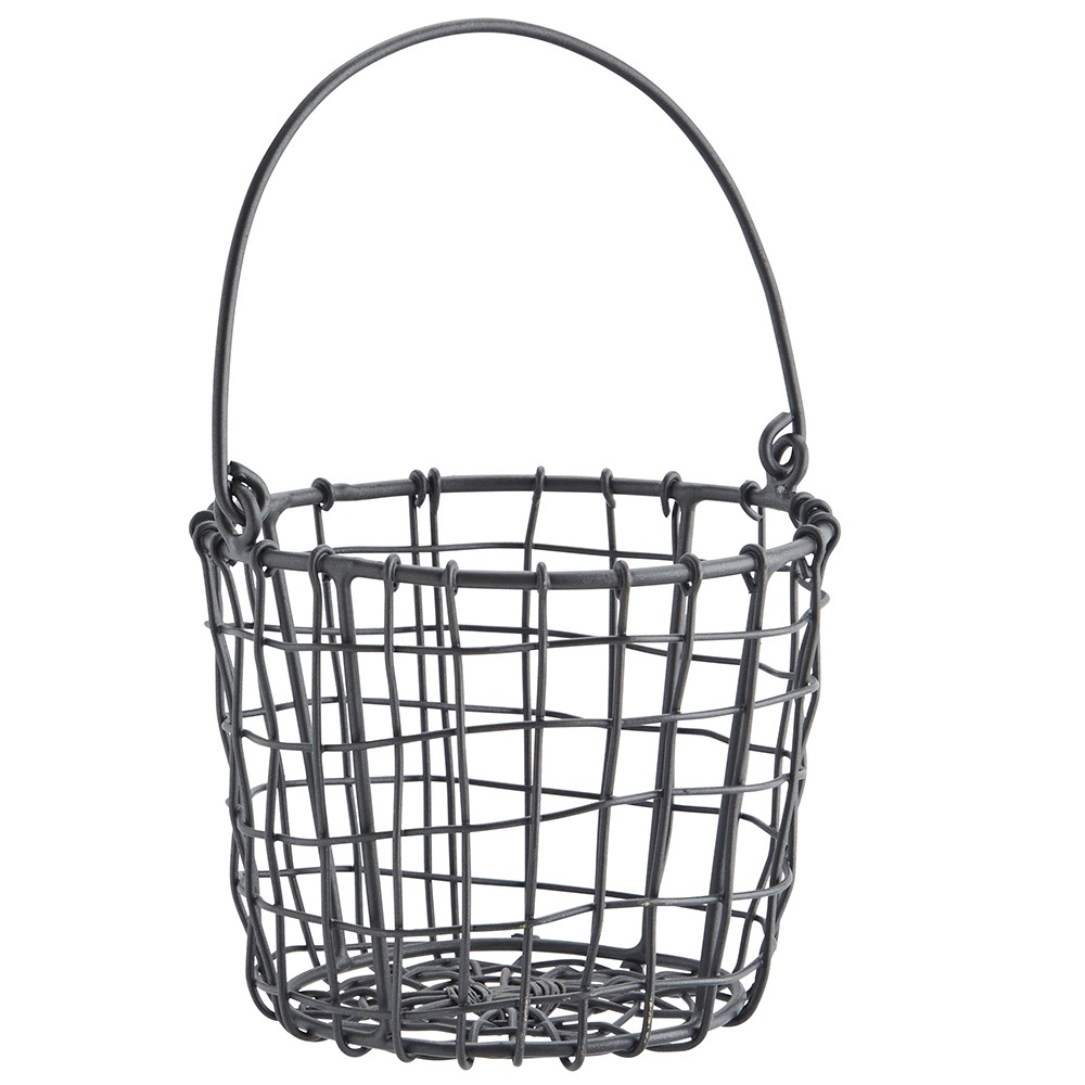 Baskets Cos gri din metal Marlo Madam Stoltz