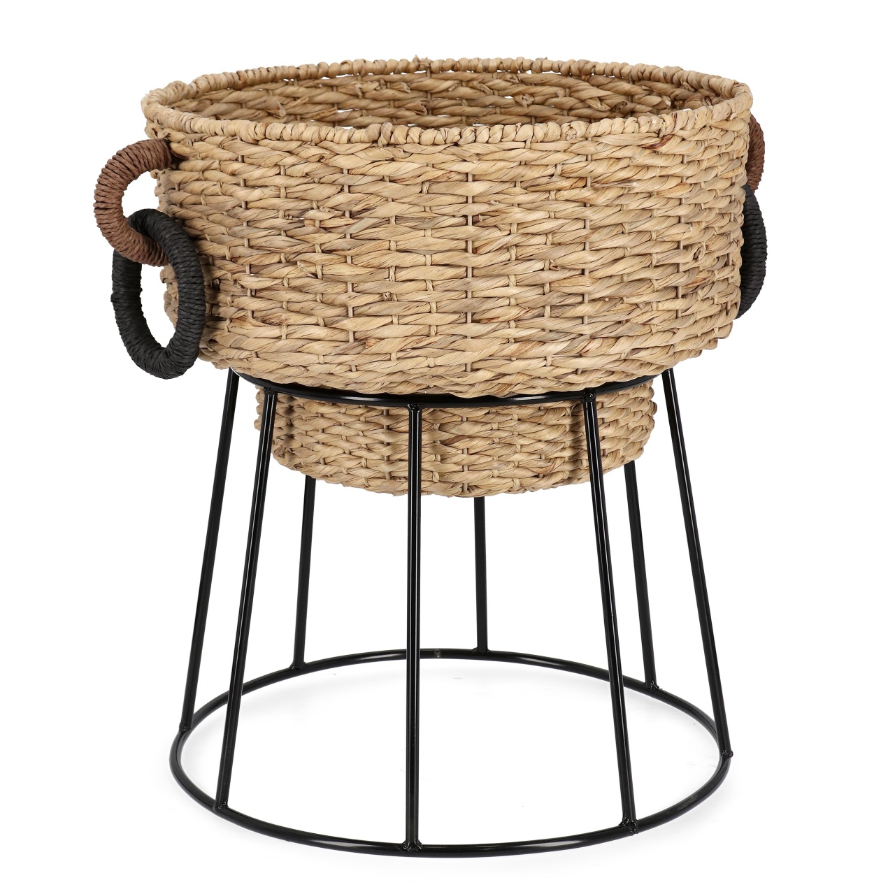 calmante naturale Cos maro/negru din fibre naturale Tanisha Bizzotto