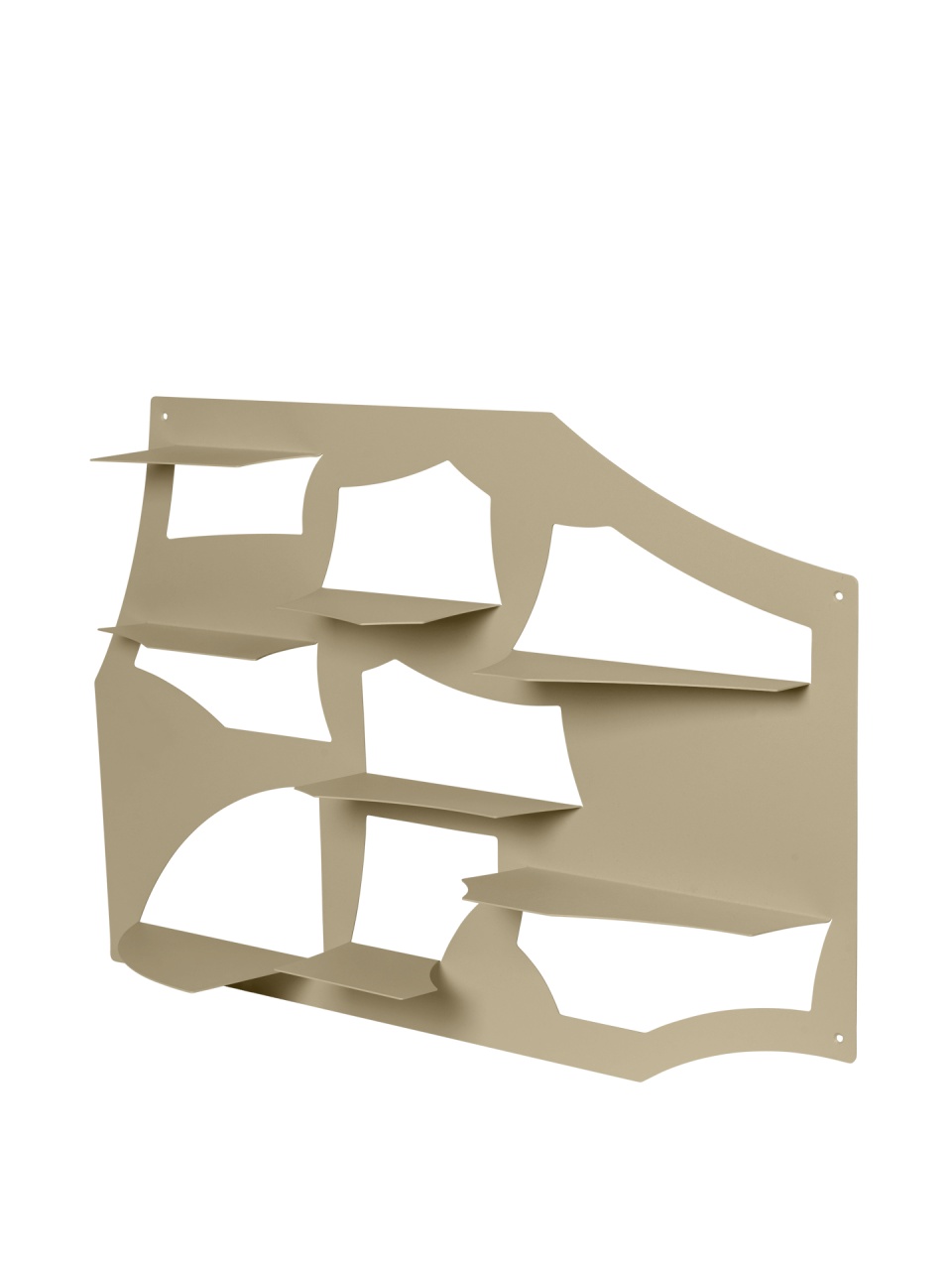 Wall Shelves & Ledges Etajera de perete crem din metal 50 cm Leta Ferm Living