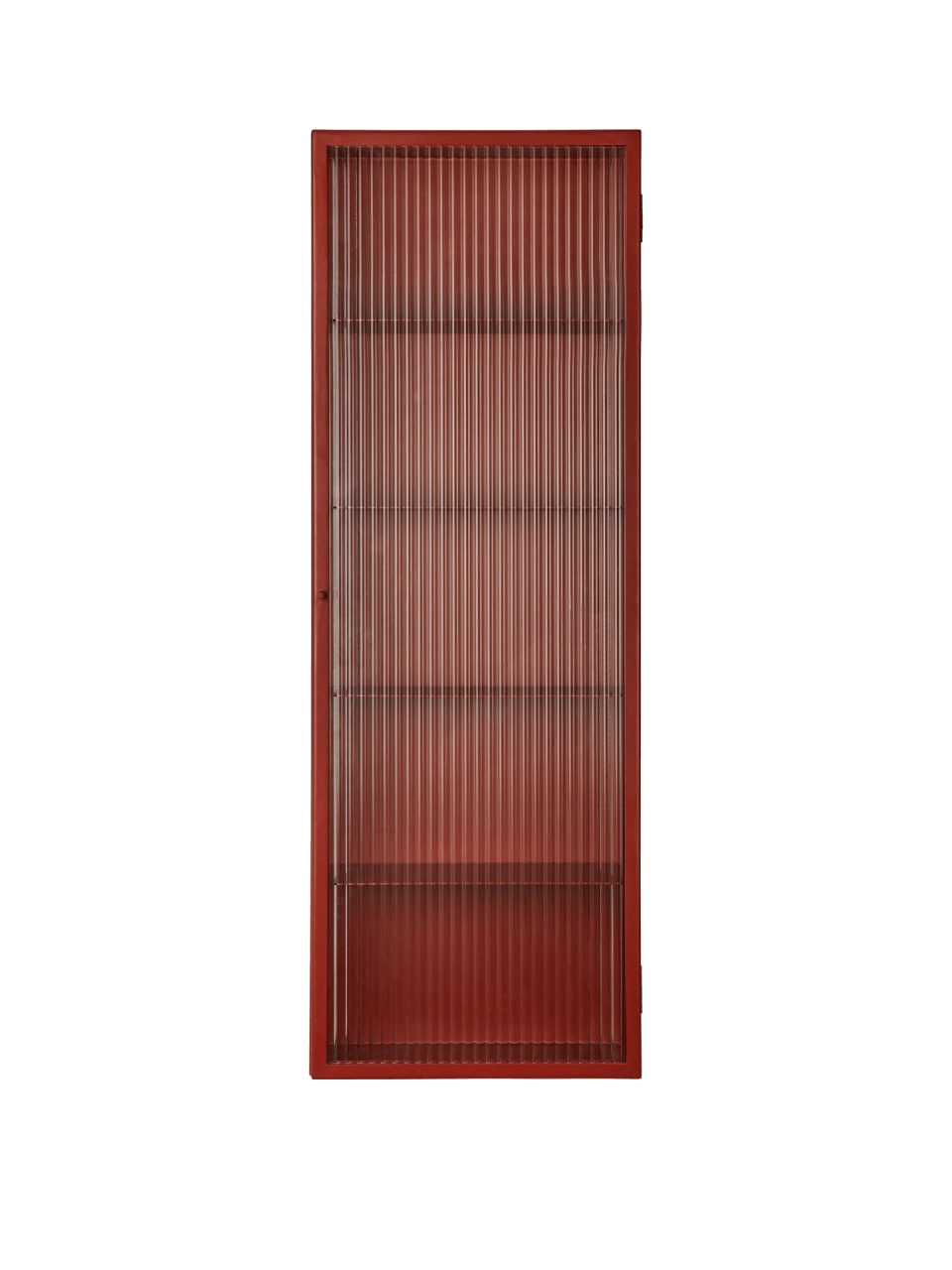 Storage Cabinets & Lockers Etajera de perete rosie din metal 100 cm Haze Ferm Living