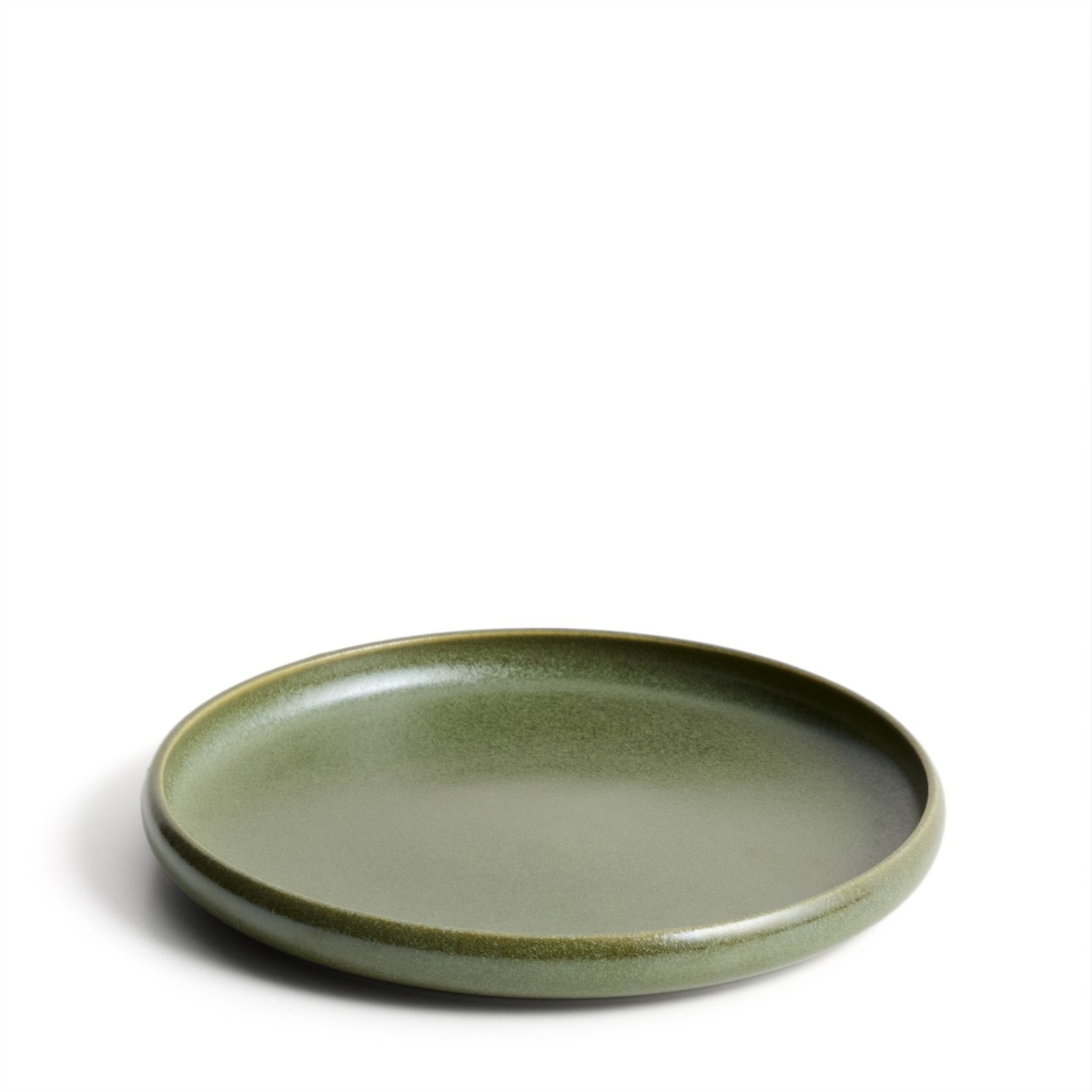 Plates Farfurie pentru desert verde din ceramica 21 cm Uilo Kave Home