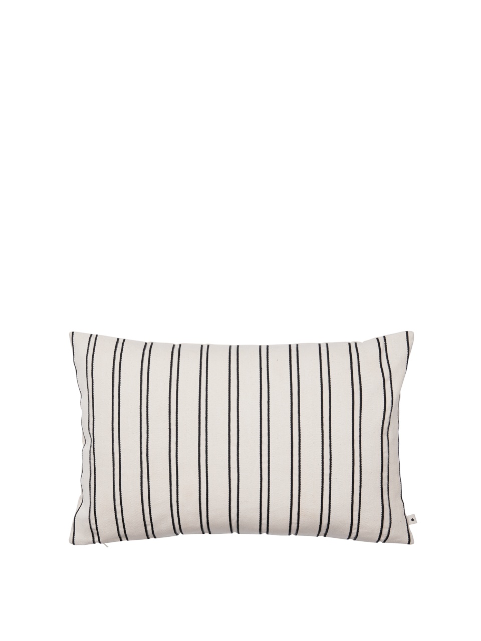 Pillowcases & Shams Fata de perna alb antic/neagra din bumbac 40x60 cm Twill Ferm Living