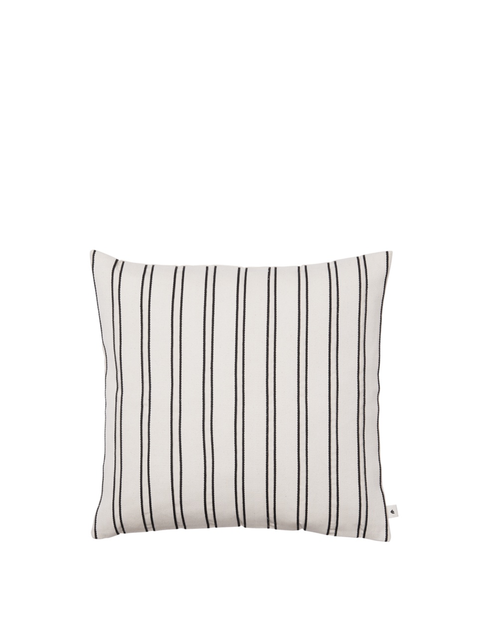Pillowcases & Shams Fata de perna alb antic/neagra din bumbac 50x50 cm Twill Ferm Living