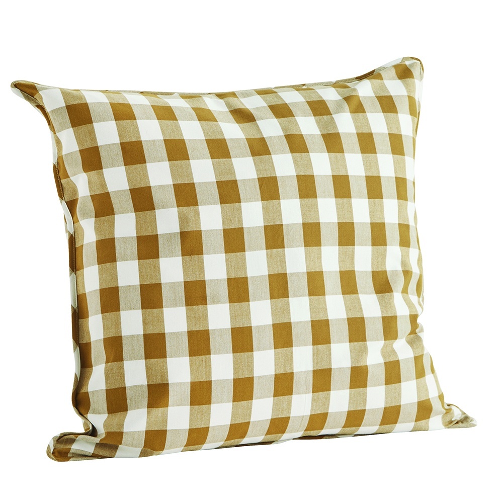 Pillowcases & Shams Fata de perna alba/galbena din bumbac 50x50 cm Tess Madam Stoltz
