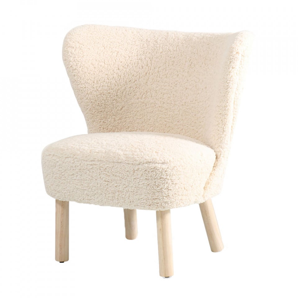 zara home sheepskin chair