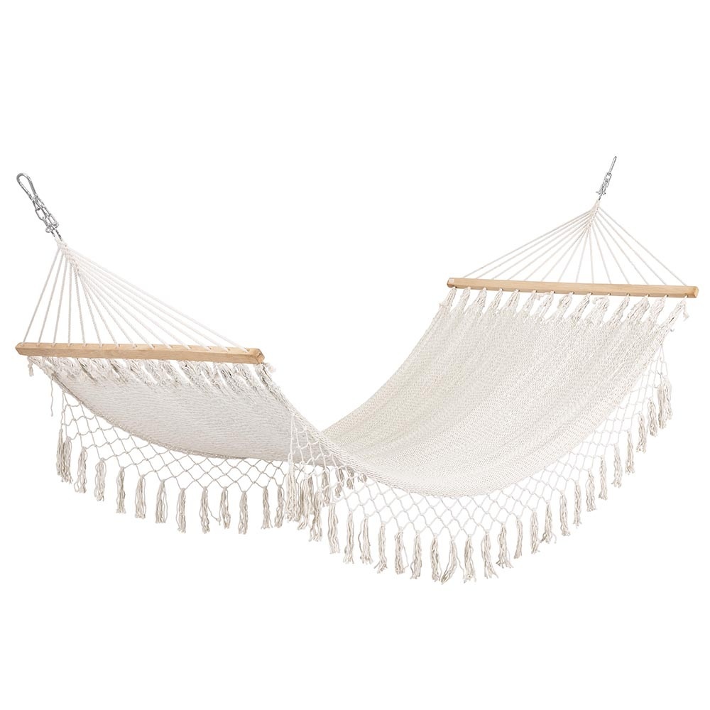 Outdoor Living Hamac alb din textil Millor Bizzotto