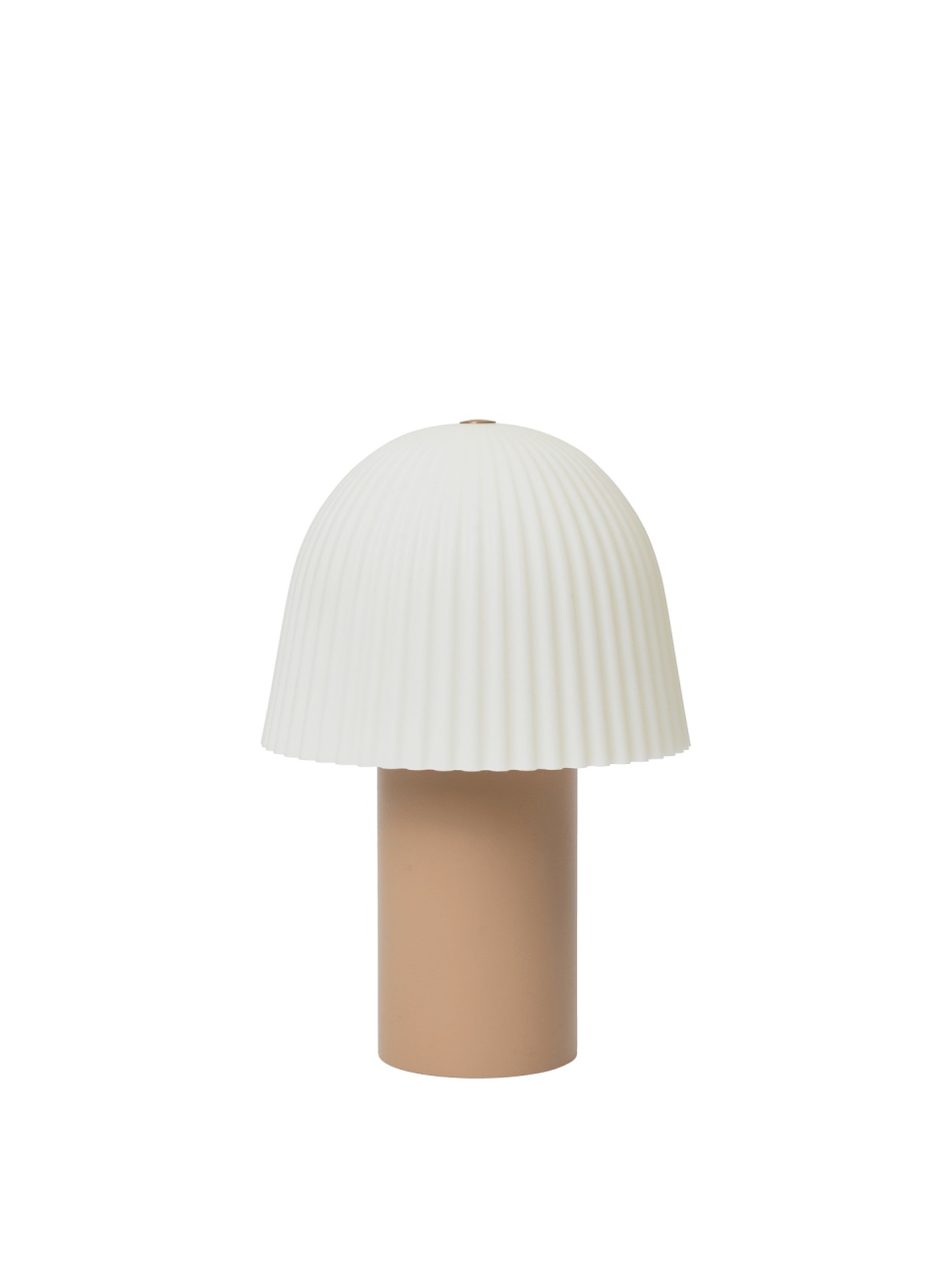 Lamps Lampa portabila pentru exterior alb/roz din metal 22 cm Frill Ferm Living
