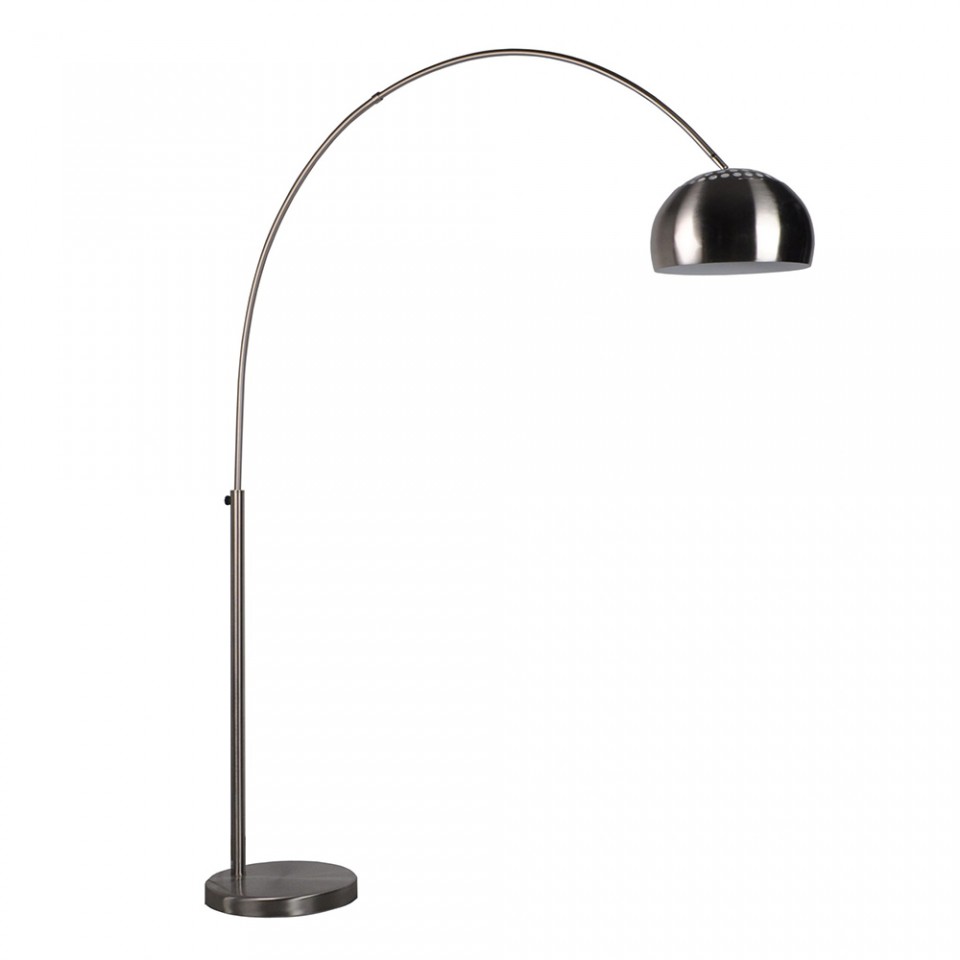 Quiet Object Lampadar ajustabil argintiu din metal 205 cm Bow Quiet Object