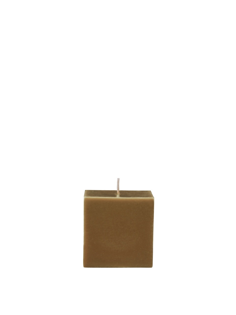Candles Lumanare parfumata maro bronz din fibre naturale 7 cm Burren Ferm Living