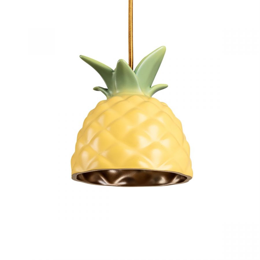 calmante naturale Lustra multicolora din fibre naturale Vitamin Pineapple Seletti
