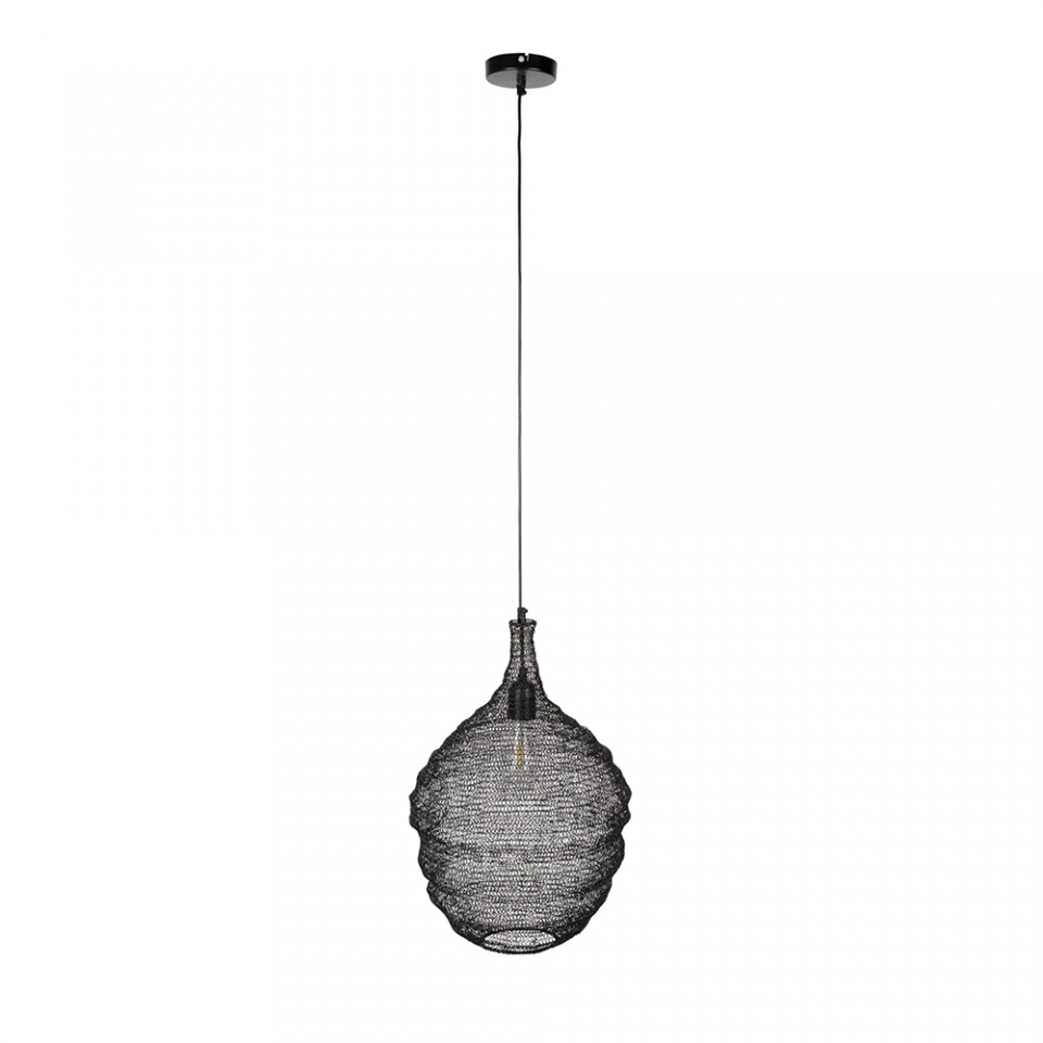 Quiet Object Lustra neagra din metal Lena M Quiet Object
