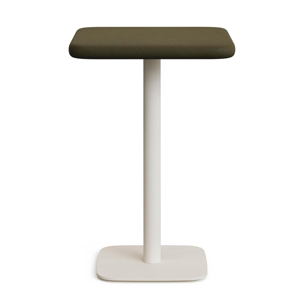 Outdoor Furniture Masa bar exterior maro/alba din ciment 70x70 cm Dina Kave Home