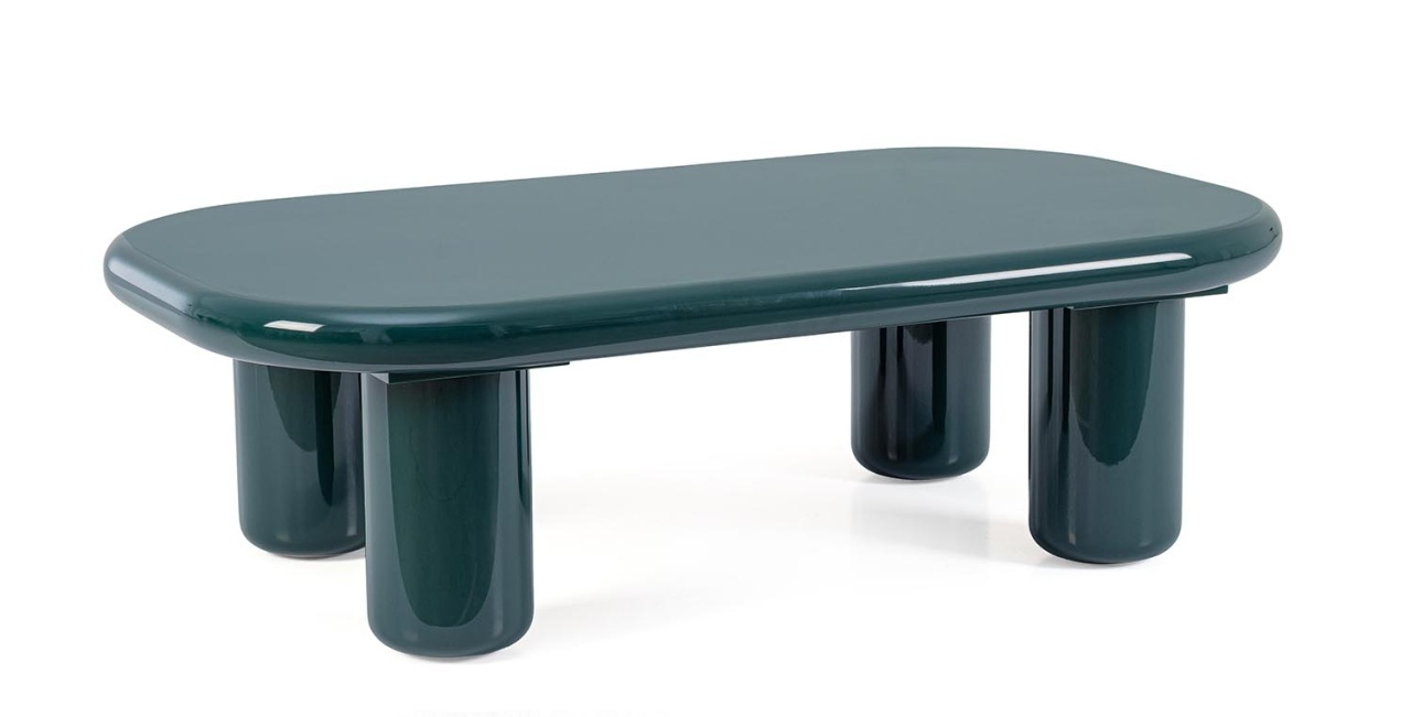 Tables Masa de cafea albastru inchis 70x120 cm Otilia Bizzotto