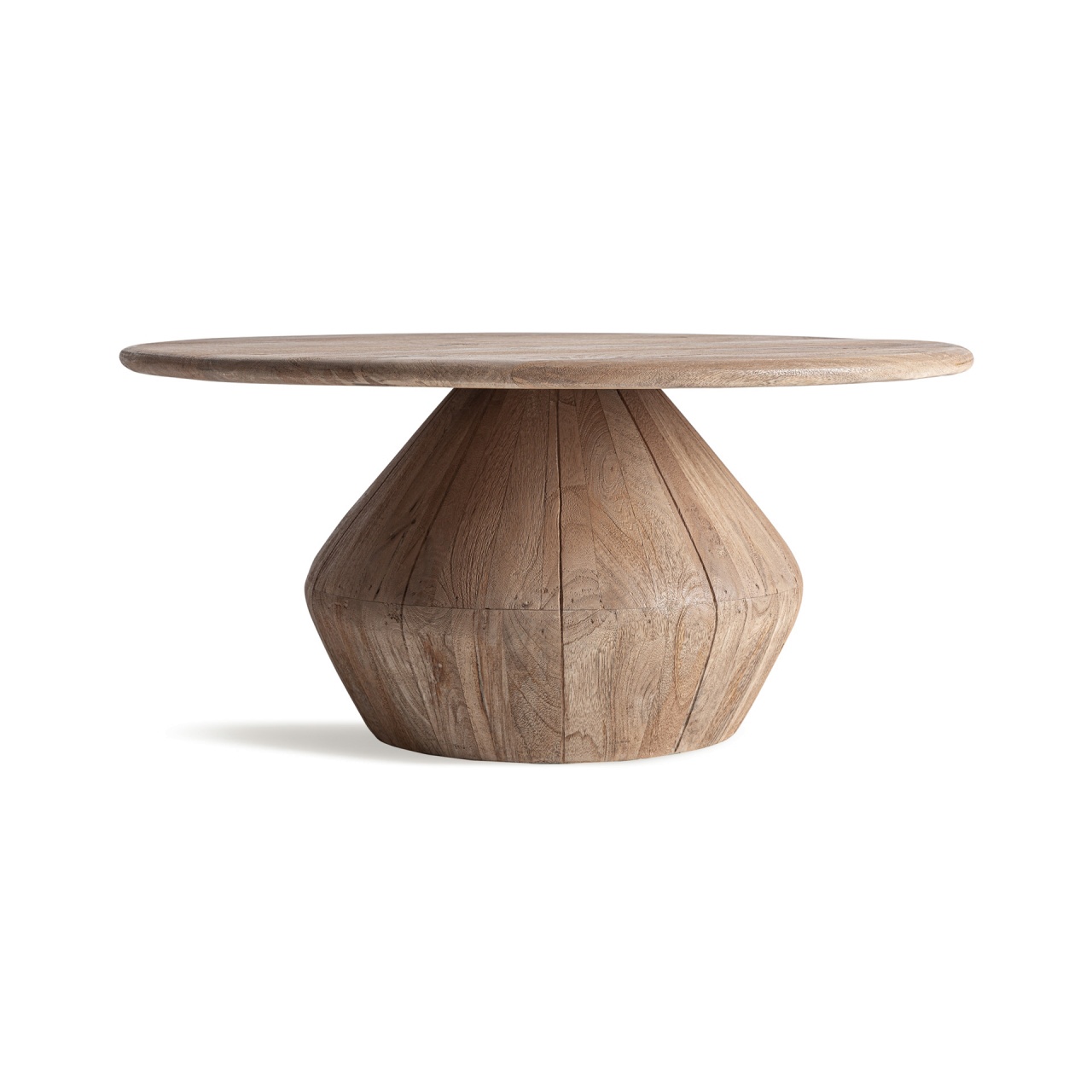 Accent Tables Masa de cafea maro din lemn 90 cm Jacquard Vical Home