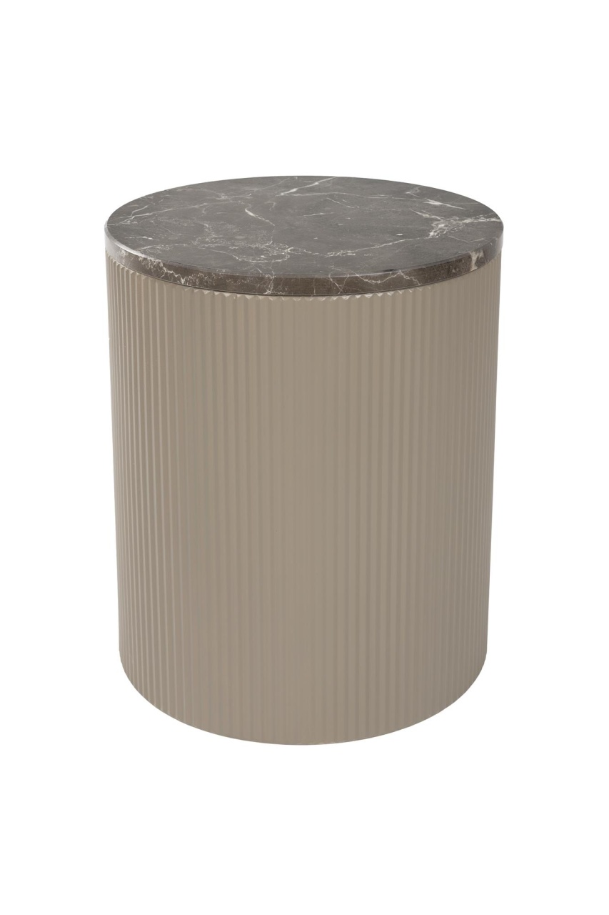 Tables Masa laterala bej din metal 35 cm Anna The Home Collection