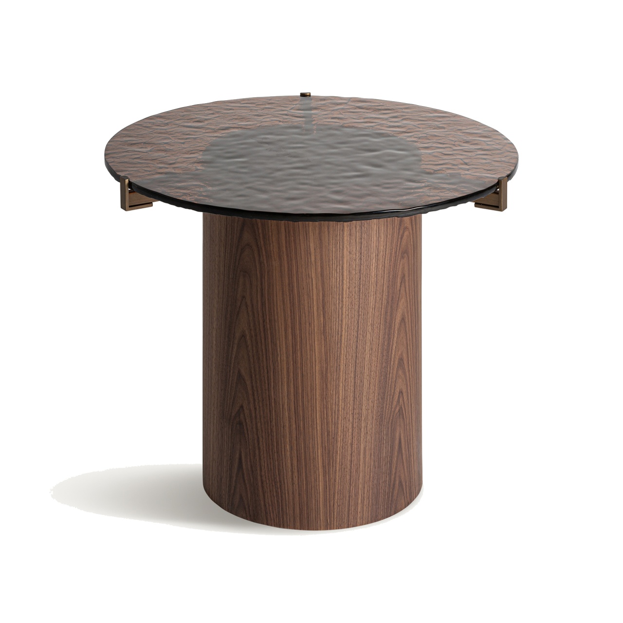 Accent Tables Masa laterala maro 60 cm Giswil Vical Home