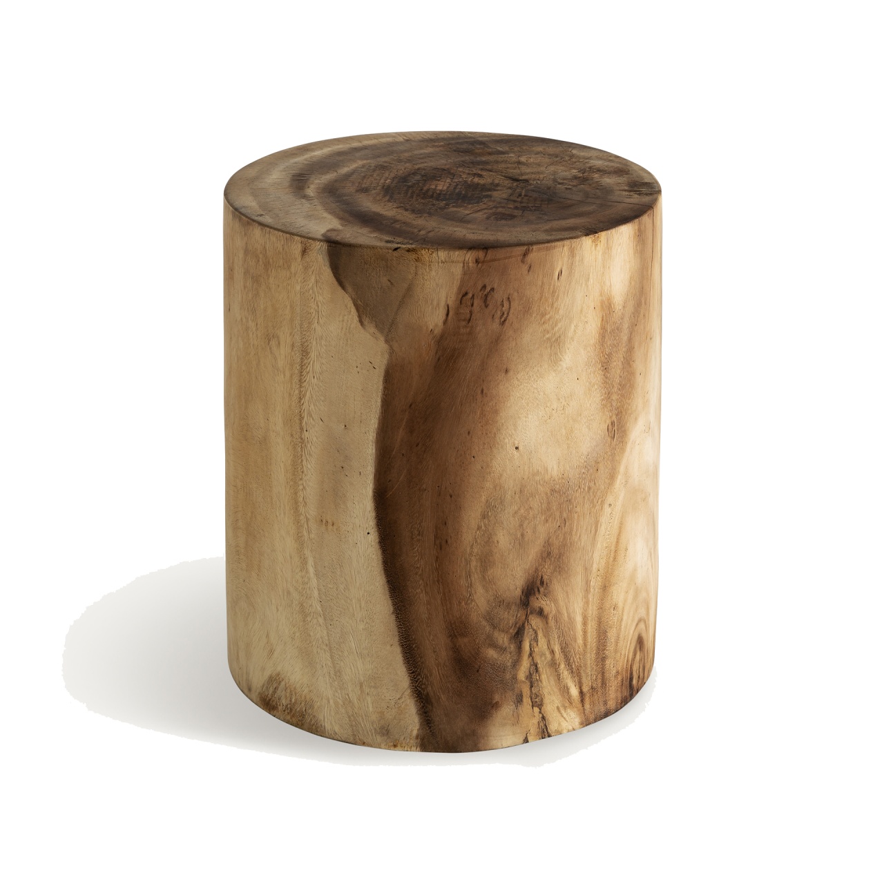 Accent Tables Masa laterala maro din lemn 40 cm Kondoa Vical Home