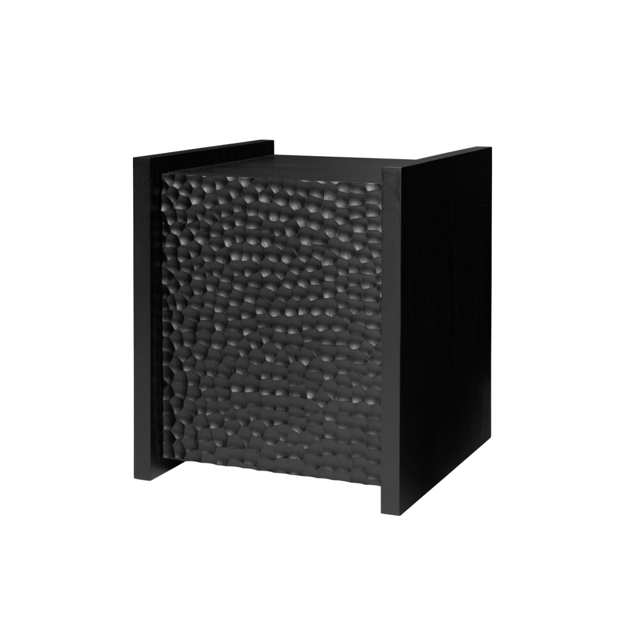 Noptiera neagra din lemn Scarni Ferm Living