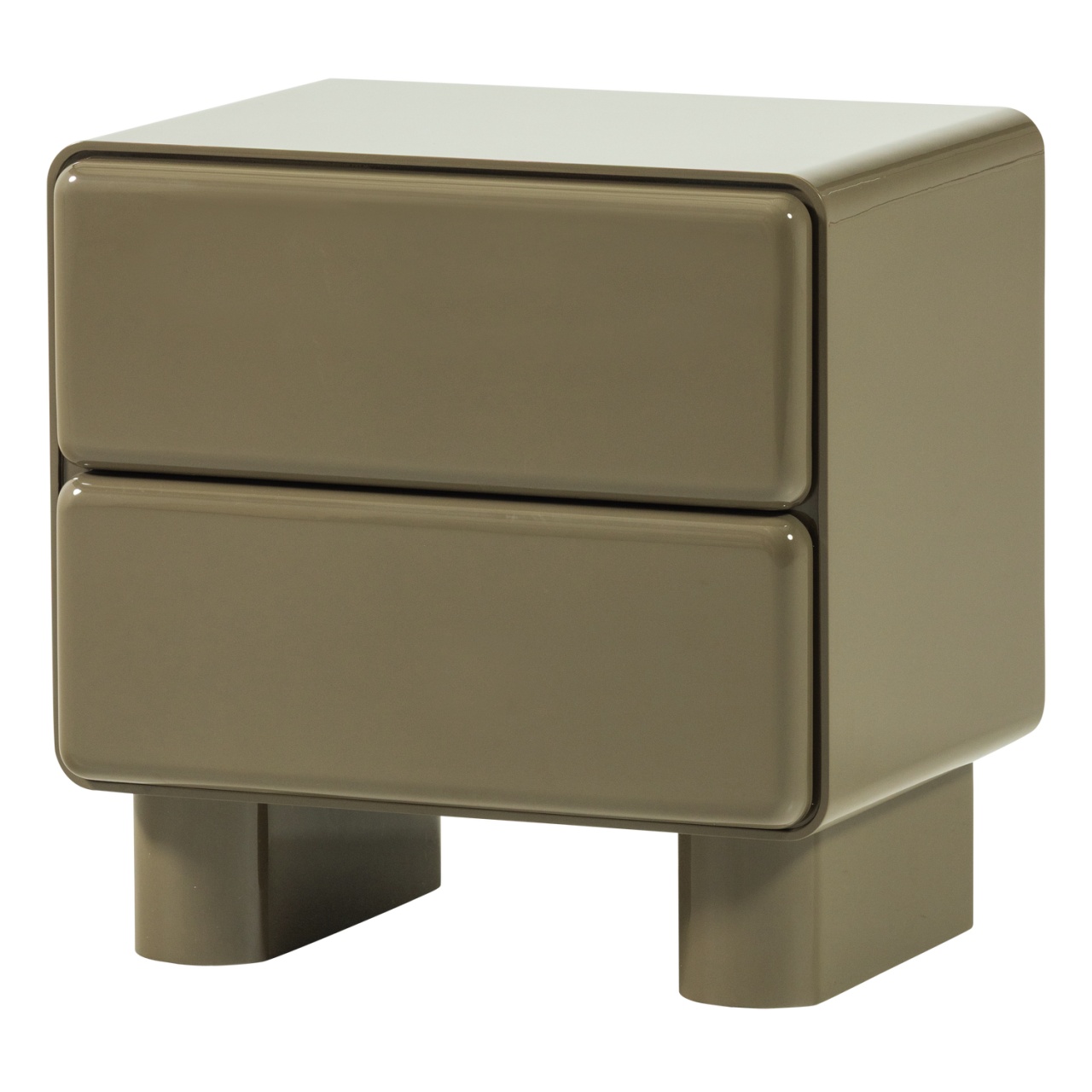 Nightstands Noptiera verde Lustra Woood
