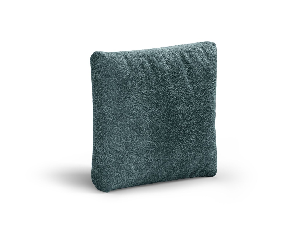 borduri pavaje Perna patrata albastru petrol din textil 65x65 cm Heritage Boucle Rolf Micadoni